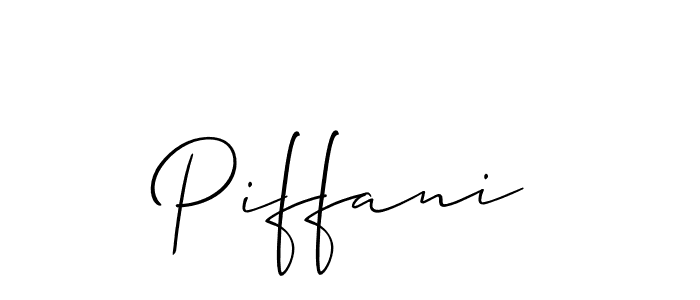 Make a short Piffani signature style. Manage your documents anywhere anytime using Allison_Script. Create and add eSignatures, submit forms, share and send files easily. Piffani signature style 2 images and pictures png