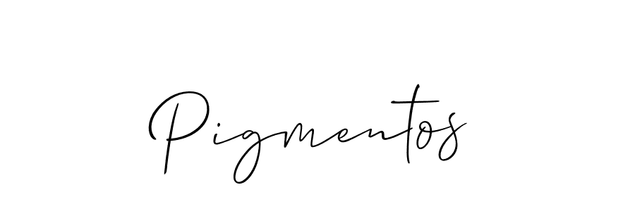 You can use this online signature creator to create a handwritten signature for the name Pigmentos. This is the best online autograph maker. Pigmentos signature style 2 images and pictures png
