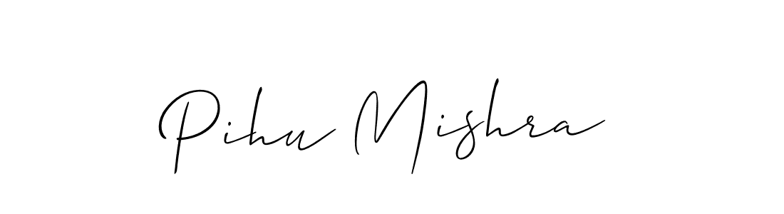 Once you've used our free online signature maker to create your best signature Allison_Script style, it's time to enjoy all of the benefits that Pihu Mishra name signing documents. Pihu Mishra signature style 2 images and pictures png