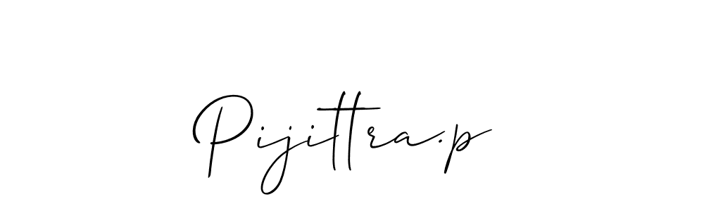 This is the best signature style for the Pijittra.p name. Also you like these signature font (Allison_Script). Mix name signature. Pijittra.p signature style 2 images and pictures png