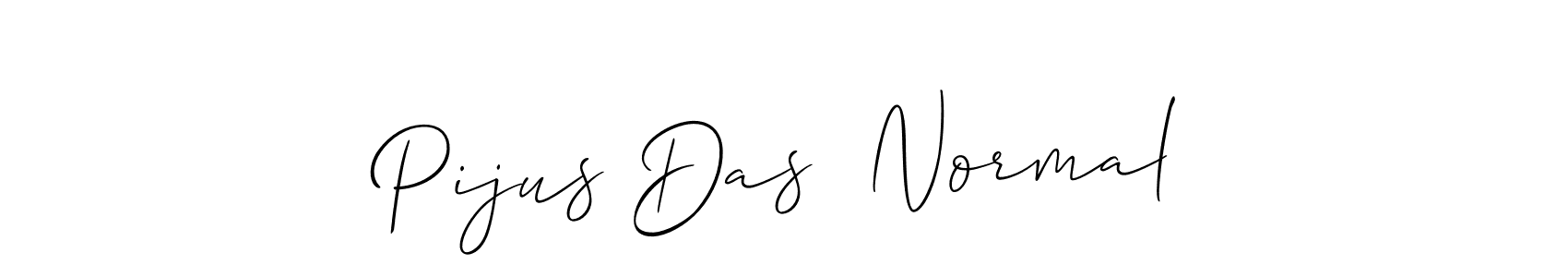Also we have Pijus Das  Normal name is the best signature style. Create professional handwritten signature collection using Allison_Script autograph style. Pijus Das  Normal signature style 2 images and pictures png