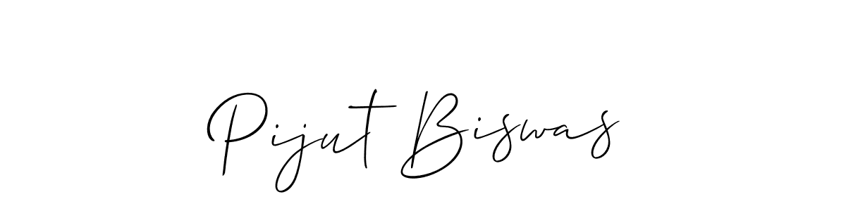 Best and Professional Signature Style for Pijut Biswas. Allison_Script Best Signature Style Collection. Pijut Biswas signature style 2 images and pictures png