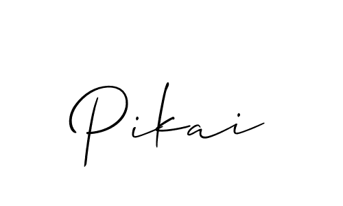 Check out images of Autograph of Pikai name. Actor Pikai Signature Style. Allison_Script is a professional sign style online. Pikai signature style 2 images and pictures png