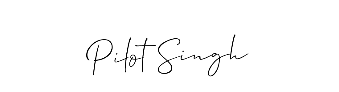if you are searching for the best signature style for your name Pilot Singh. so please give up your signature search. here we have designed multiple signature styles  using Allison_Script. Pilot Singh signature style 2 images and pictures png