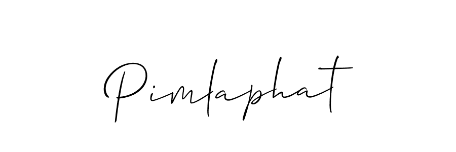 Best and Professional Signature Style for Pimlaphat. Allison_Script Best Signature Style Collection. Pimlaphat signature style 2 images and pictures png