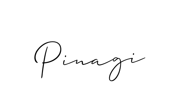 Best and Professional Signature Style for Pinagi. Allison_Script Best Signature Style Collection. Pinagi signature style 2 images and pictures png