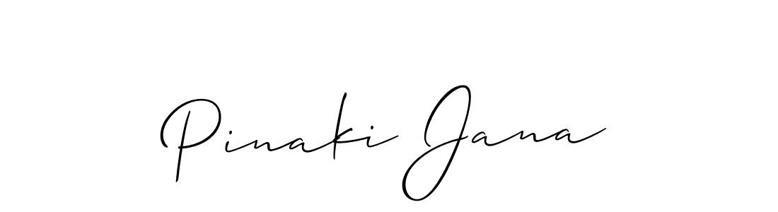 Make a short Pinaki Jana signature style. Manage your documents anywhere anytime using Allison_Script. Create and add eSignatures, submit forms, share and send files easily. Pinaki Jana signature style 2 images and pictures png