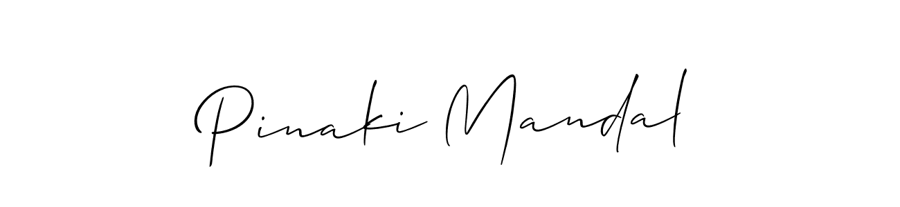 Make a short Pinaki Mandal signature style. Manage your documents anywhere anytime using Allison_Script. Create and add eSignatures, submit forms, share and send files easily. Pinaki Mandal signature style 2 images and pictures png