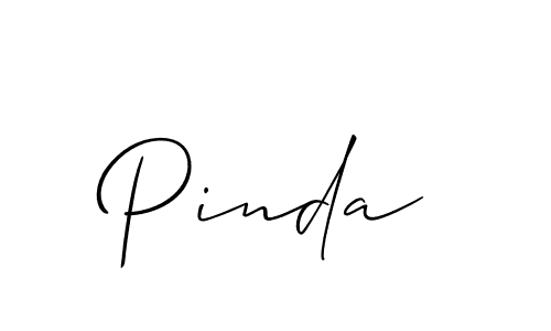 Make a beautiful signature design for name Pinda. Use this online signature maker to create a handwritten signature for free. Pinda signature style 2 images and pictures png