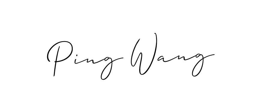 You can use this online signature creator to create a handwritten signature for the name Ping Wang. This is the best online autograph maker. Ping Wang signature style 2 images and pictures png