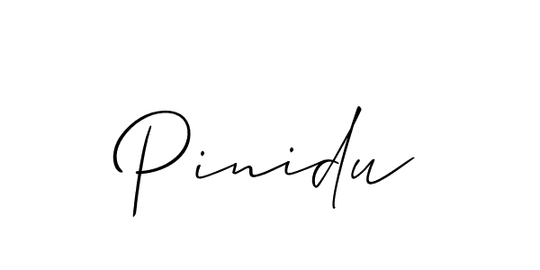 Make a beautiful signature design for name Pinidu. Use this online signature maker to create a handwritten signature for free. Pinidu signature style 2 images and pictures png