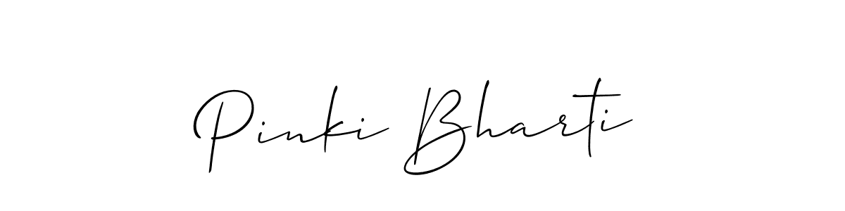 Once you've used our free online signature maker to create your best signature Allison_Script style, it's time to enjoy all of the benefits that Pinki Bharti name signing documents. Pinki Bharti signature style 2 images and pictures png