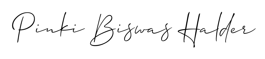 A dynamic signature style for Pinki Biswas Halder using Allison_Script script. Designed to look authentic, handwritten, and professional. Pinki Biswas Halder signature style 2 images and pictures png