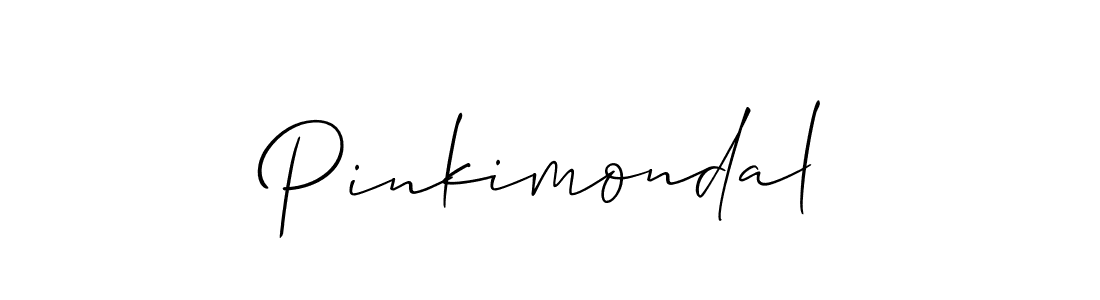 You should practise on your own different ways (Allison_Script) to write your name (Pinkimondal) in signature. don't let someone else do it for you. Pinkimondal signature style 2 images and pictures png