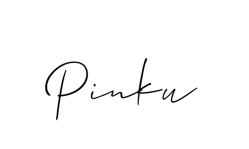 Also You can easily find your signature by using the search form. We will create Pinku name handwritten signature images for you free of cost using Allison_Script sign style. Pinku signature style 2 images and pictures png