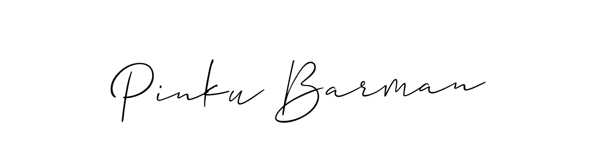Make a beautiful signature design for name Pinku Barman. Use this online signature maker to create a handwritten signature for free. Pinku Barman signature style 2 images and pictures png