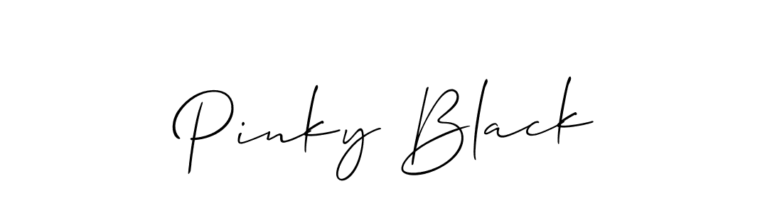 Here are the top 10 professional signature styles for the name Pinky Black. These are the best autograph styles you can use for your name. Pinky Black signature style 2 images and pictures png