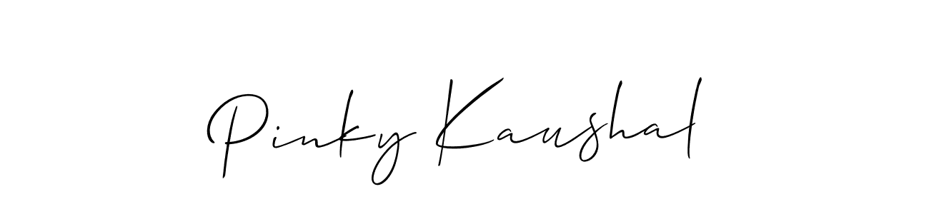 Check out images of Autograph of Pinky Kaushal name. Actor Pinky Kaushal Signature Style. Allison_Script is a professional sign style online. Pinky Kaushal signature style 2 images and pictures png