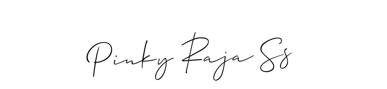 Once you've used our free online signature maker to create your best signature Allison_Script style, it's time to enjoy all of the benefits that Pinky Raja Ss name signing documents. Pinky Raja Ss signature style 2 images and pictures png