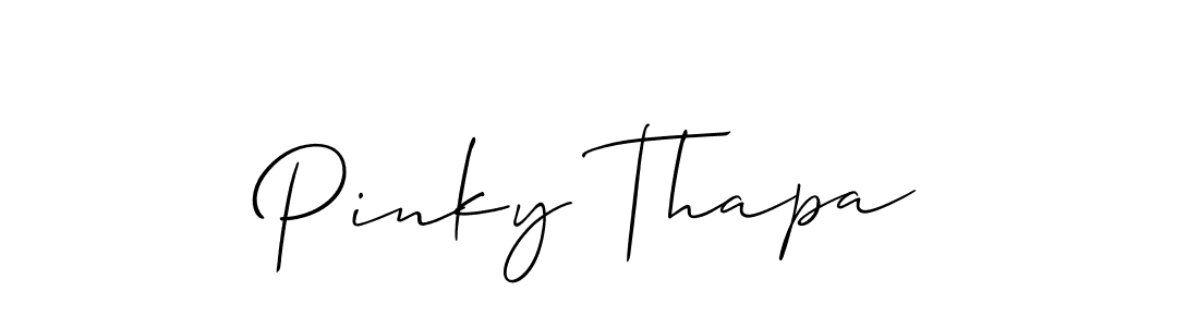 You can use this online signature creator to create a handwritten signature for the name Pinky Thapa. This is the best online autograph maker. Pinky Thapa signature style 2 images and pictures png