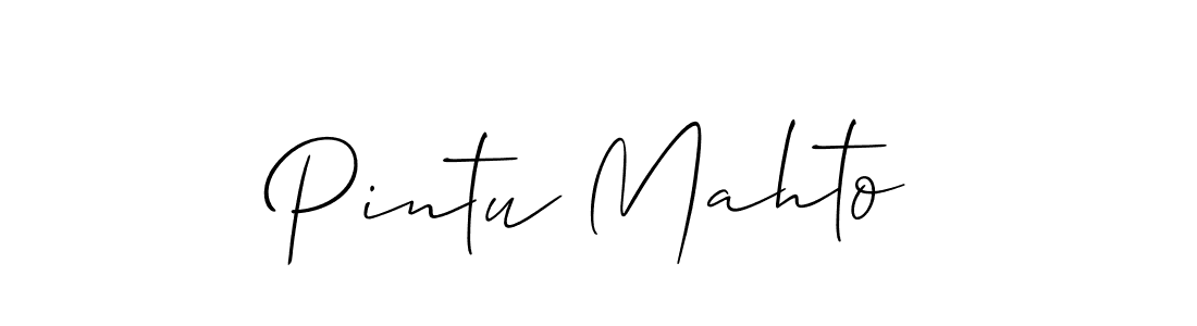 Here are the top 10 professional signature styles for the name Pintu Mahto. These are the best autograph styles you can use for your name. Pintu Mahto signature style 2 images and pictures png