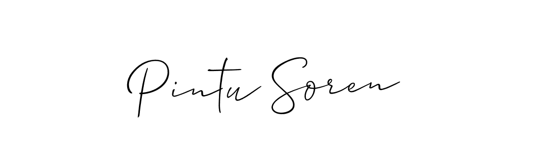 See photos of Pintu Soren official signature by Spectra . Check more albums & portfolios. Read reviews & check more about Allison_Script font. Pintu Soren signature style 2 images and pictures png