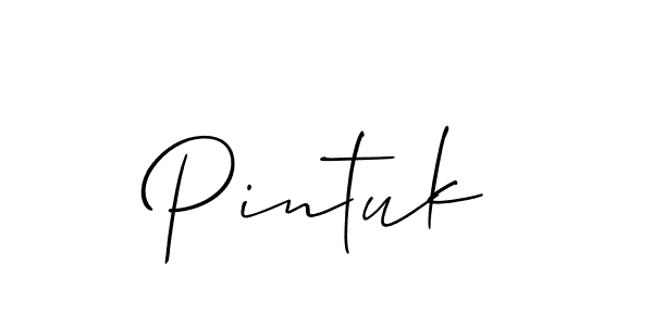 Make a short Pintuk signature style. Manage your documents anywhere anytime using Allison_Script. Create and add eSignatures, submit forms, share and send files easily. Pintuk signature style 2 images and pictures png