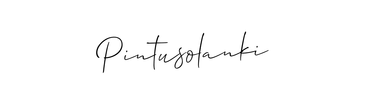 You can use this online signature creator to create a handwritten signature for the name Pintusolanki. This is the best online autograph maker. Pintusolanki signature style 2 images and pictures png