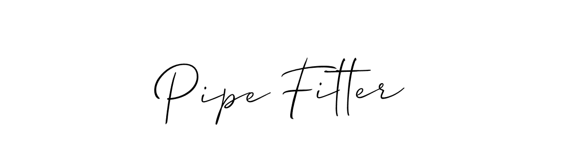 Check out images of Autograph of Pipe Fitter name. Actor Pipe Fitter Signature Style. Allison_Script is a professional sign style online. Pipe Fitter signature style 2 images and pictures png