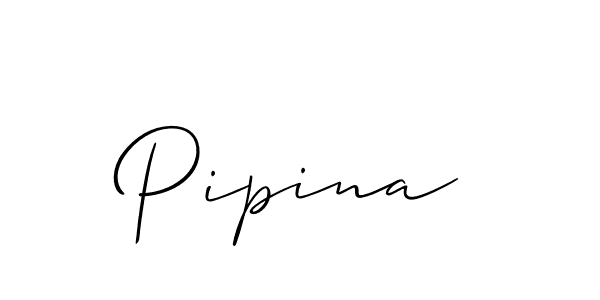 How to make Pipina name signature. Use Allison_Script style for creating short signs online. This is the latest handwritten sign. Pipina signature style 2 images and pictures png