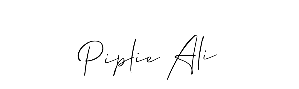 Check out images of Autograph of Piplie Ali name. Actor Piplie Ali Signature Style. Allison_Script is a professional sign style online. Piplie Ali signature style 2 images and pictures png
