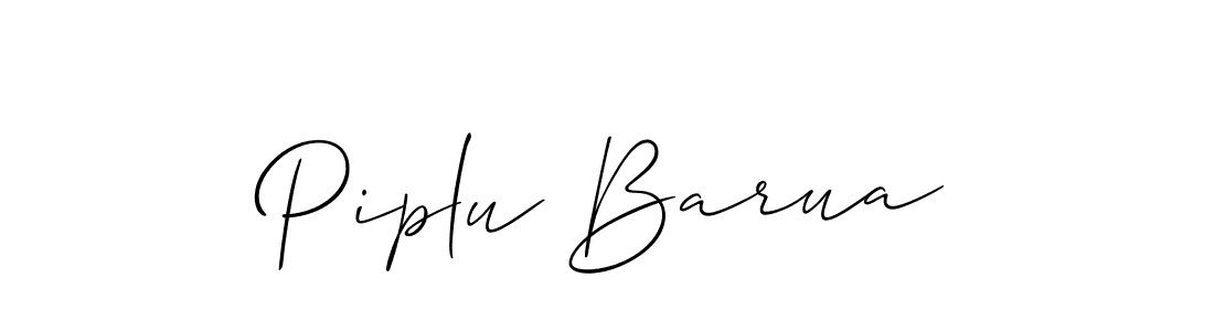 Once you've used our free online signature maker to create your best signature Allison_Script style, it's time to enjoy all of the benefits that Piplu Barua name signing documents. Piplu Barua signature style 2 images and pictures png
