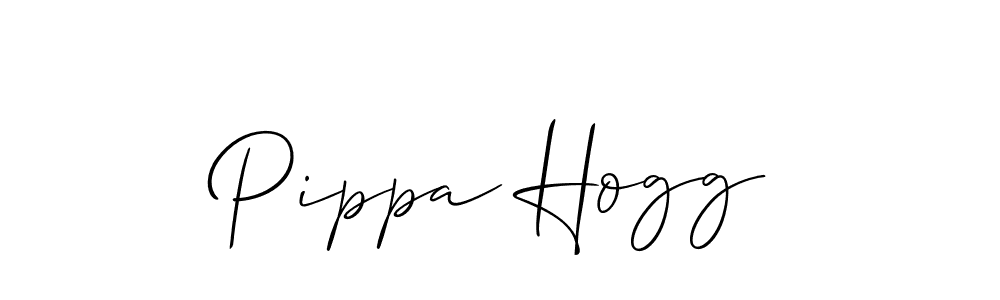 Similarly Allison_Script is the best handwritten signature design. Signature creator online .You can use it as an online autograph creator for name Pippa Hogg. Pippa Hogg signature style 2 images and pictures png