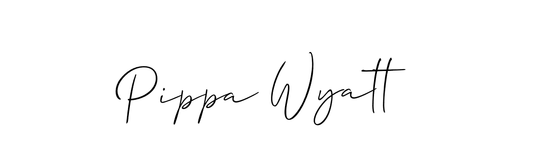 See photos of Pippa Wyatt official signature by Spectra . Check more albums & portfolios. Read reviews & check more about Allison_Script font. Pippa Wyatt signature style 2 images and pictures png