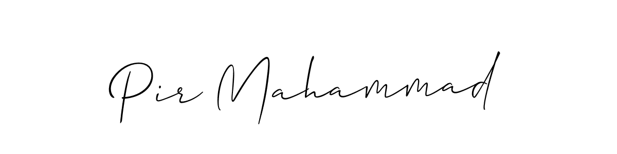 It looks lik you need a new signature style for name Pir Mahammad. Design unique handwritten (Allison_Script) signature with our free signature maker in just a few clicks. Pir Mahammad signature style 2 images and pictures png