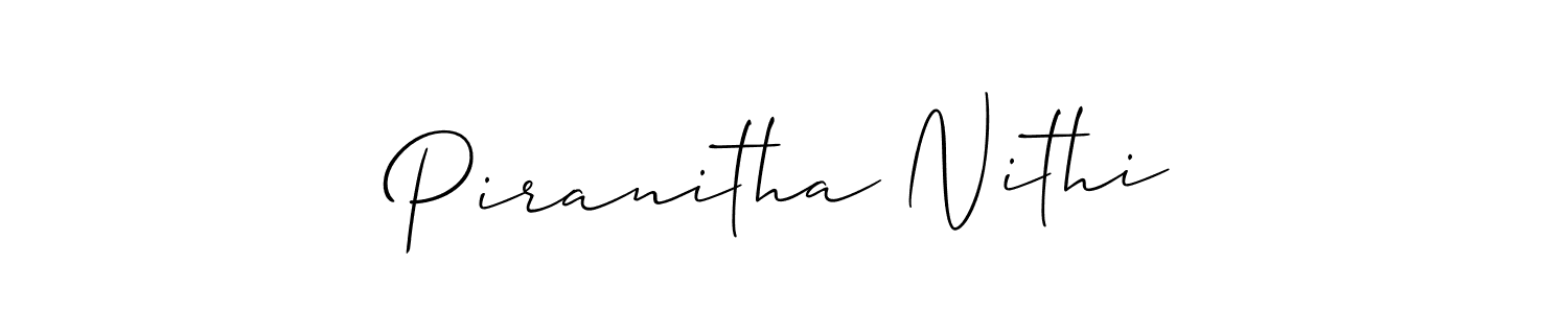 Here are the top 10 professional signature styles for the name Piranitha Nithi. These are the best autograph styles you can use for your name. Piranitha Nithi signature style 2 images and pictures png