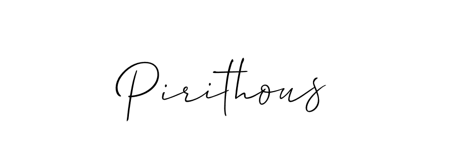 Make a short Pirithous signature style. Manage your documents anywhere anytime using Allison_Script. Create and add eSignatures, submit forms, share and send files easily. Pirithous signature style 2 images and pictures png