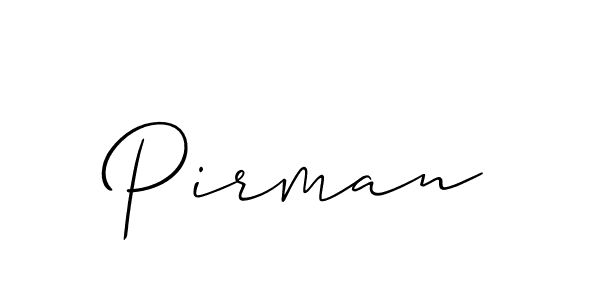 Make a beautiful signature design for name Pirman. Use this online signature maker to create a handwritten signature for free. Pirman signature style 2 images and pictures png