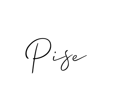 Also we have Pise name is the best signature style. Create professional handwritten signature collection using Allison_Script autograph style. Pise signature style 2 images and pictures png