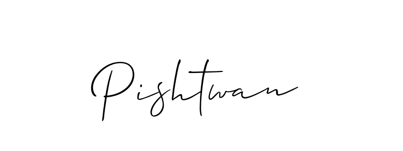 How to Draw Pishtwan signature style? Allison_Script is a latest design signature styles for name Pishtwan. Pishtwan signature style 2 images and pictures png