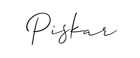 The Allison_Script signature style provides a bold statement for name Piskar. Designed for business owners, executives, and leaders. Piskar signature style 2 images and pictures png