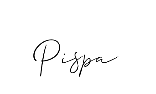 Allison_Script is a professional signature style that is perfect for those who want to add a touch of class to their signature. It is also a great choice for those who want to make their signature more unique. Get Pispa name to fancy signature for free. Pispa signature style 2 images and pictures png