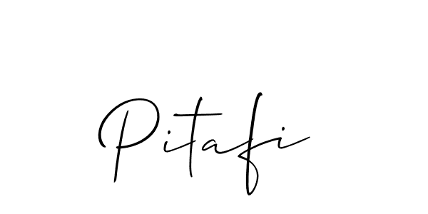 How to make Pitafi name signature. Use Allison_Script style for creating short signs online. This is the latest handwritten sign. Pitafi signature style 2 images and pictures png