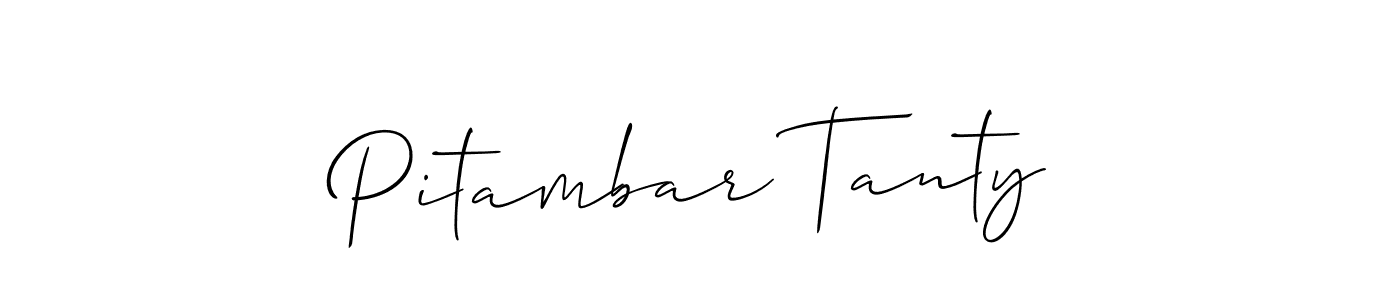 Once you've used our free online signature maker to create your best signature Allison_Script style, it's time to enjoy all of the benefits that Pitambar Tanty name signing documents. Pitambar Tanty signature style 2 images and pictures png