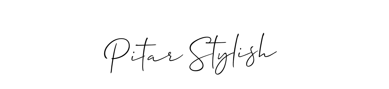 Make a short Pitar Stylish signature style. Manage your documents anywhere anytime using Allison_Script. Create and add eSignatures, submit forms, share and send files easily. Pitar Stylish signature style 2 images and pictures png