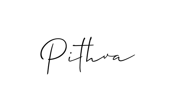 How to Draw Pithva signature style? Allison_Script is a latest design signature styles for name Pithva. Pithva signature style 2 images and pictures png