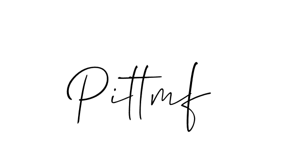 Make a beautiful signature design for name Pittmf. With this signature (Allison_Script) style, you can create a handwritten signature for free. Pittmf signature style 2 images and pictures png