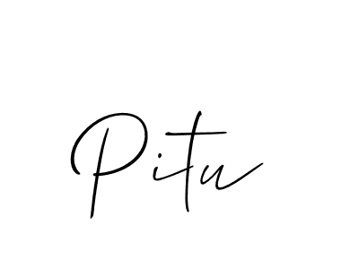 You can use this online signature creator to create a handwritten signature for the name Pitu. This is the best online autograph maker. Pitu signature style 2 images and pictures png