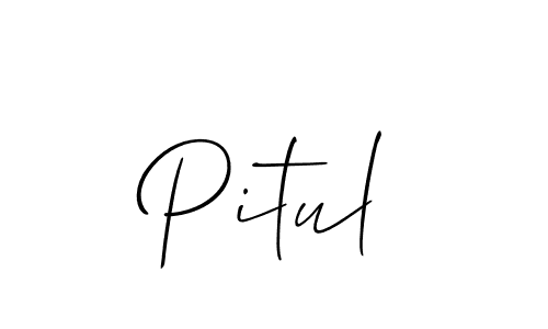 Here are the top 10 professional signature styles for the name Pitul. These are the best autograph styles you can use for your name. Pitul signature style 2 images and pictures png