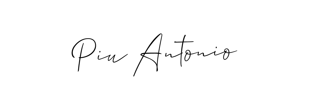 See photos of Piu Antonio official signature by Spectra . Check more albums & portfolios. Read reviews & check more about Allison_Script font. Piu Antonio signature style 2 images and pictures png